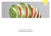 Corporate Finance - Kaufpreisallokation