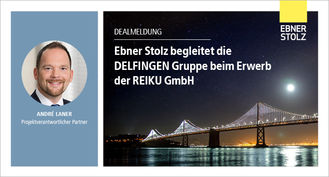 Ebner Stolz advises DELFINGEN Group on the acquisition of REIKU GmbH 