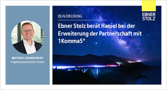 Ebner Stolz berät Haniel bei der Erweiterung der Partnerschaft mit 1KOMMA5°