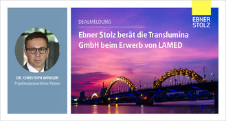 Ebner Stolz berät die Translumina GmbH beim Erwerb von LAMED 