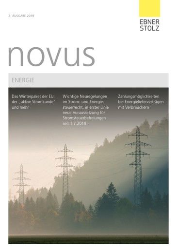 Ebner Stolz novus Energie 2. Ausgabe 2019