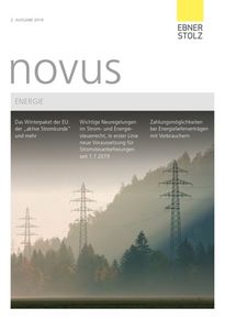 Ebner Stolz novus Energie 2. Ausgabe 2019