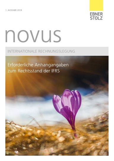 Ebner Stolz novus Internationale Rechnungslegung 1. Ausgabe 2018