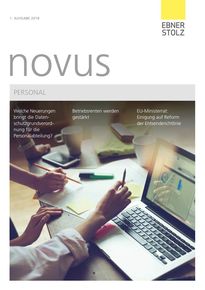Ebner Stolz novus Personal 1. Ausgabe 2018