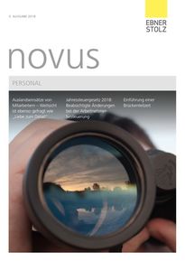 Ebner Stolz novus Personal 3. Ausgabe 2018