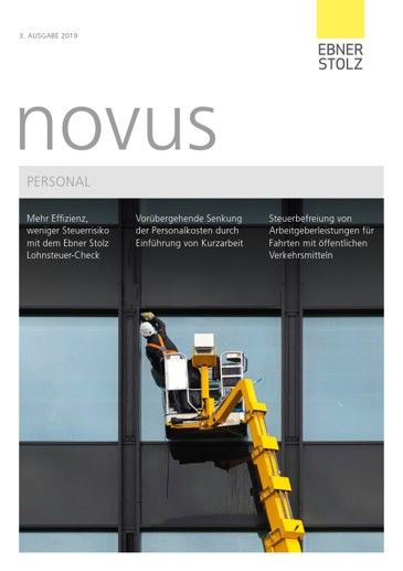 Ebner Stolz novus Personal 3. Ausgabe 2019