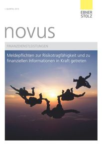 novus Finanzdienstleistungen I. Quartal 2015