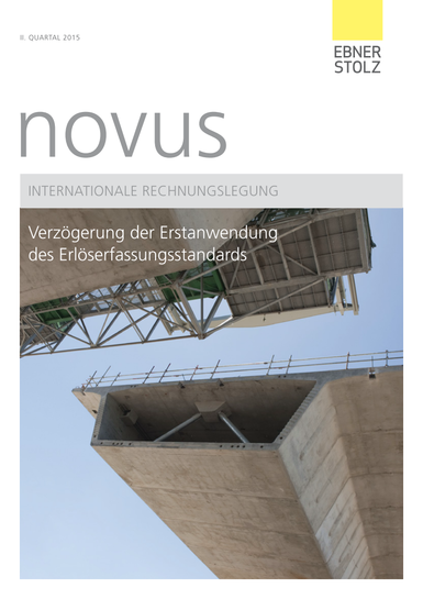 novus Internationale Rechnungslegung II. Quartal 2015