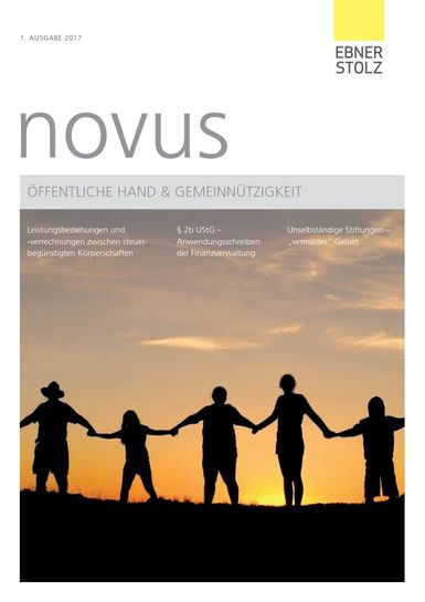 novus Öffentliche Hand  Gemeinnützigkeit 1. Ausgabe 2017