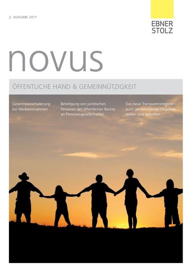 novus Öffentliche Hand  Gemeinnützigkeit 2. Ausgabe 2017