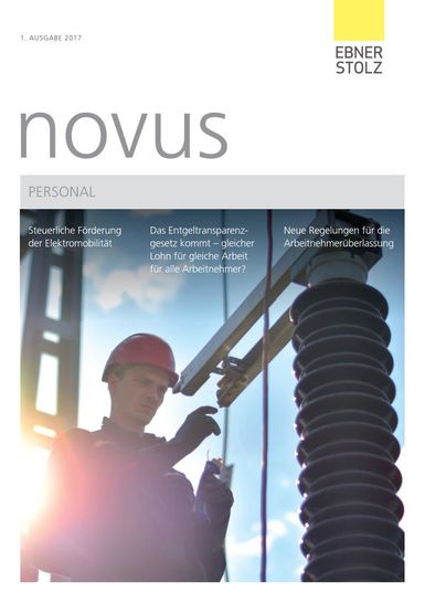 novus Personal 1. Ausgabe 2017